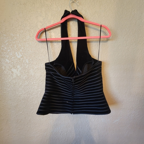 JS Signature Dressy Shirt Black Size 12 - Picture 2 of 9